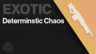 Deterministic Chaos Exotic Machine Gun