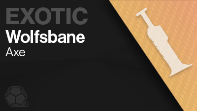 Wolfsbane Destiny 2 Exotic Axe Mission Boost Service
